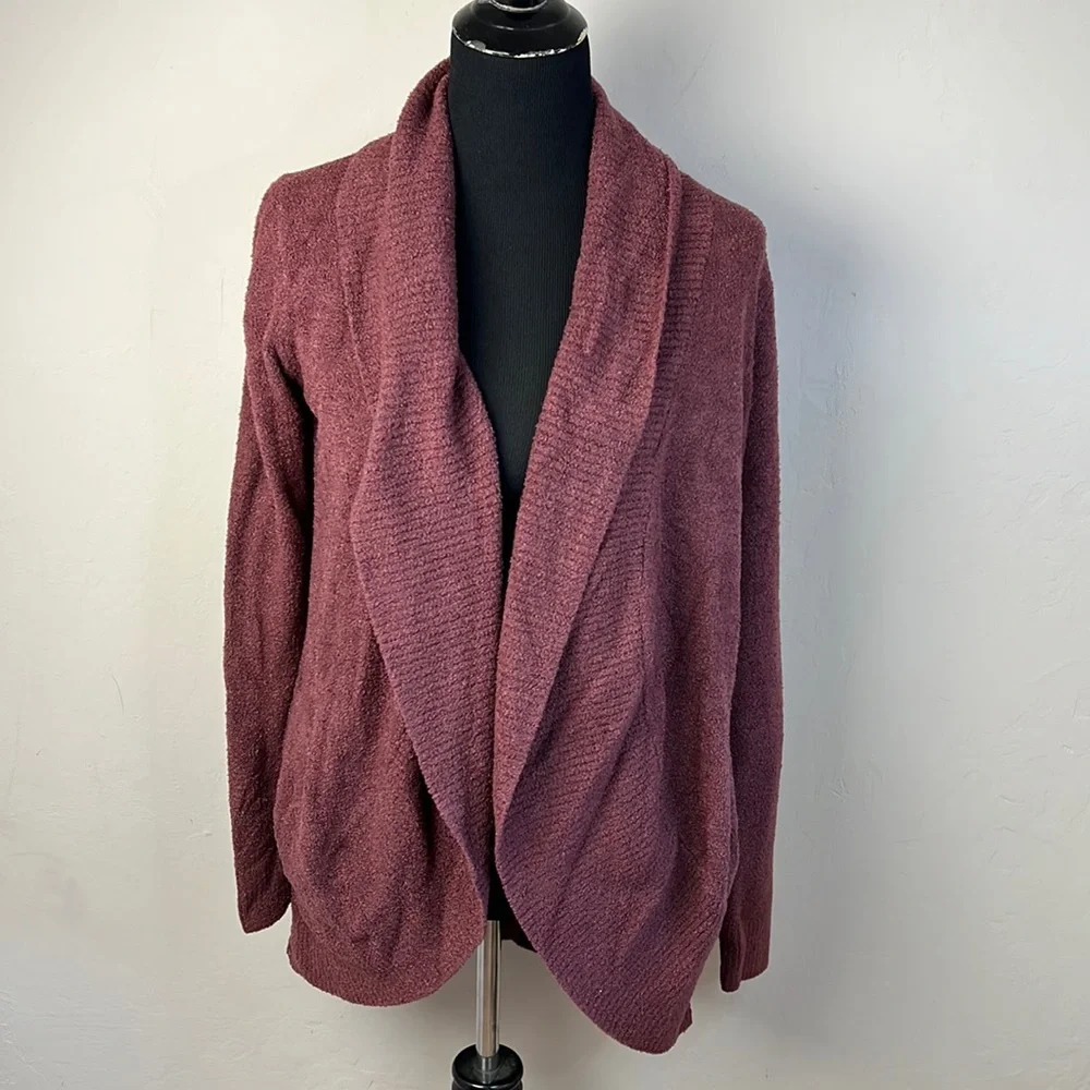 NWOT Barefoot Dreams CozyChic Lite Circle Cardigan - Picture 2 of 6